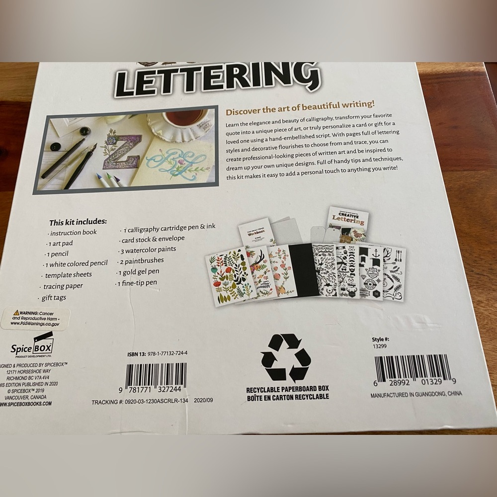 SpiceBox Creative Lettering Art Set - Picture 10 of 10